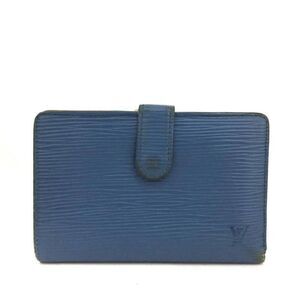 Authentic Louis Vuitton Epi Porte  Viennois Leather Bifold Wallet /1K0180